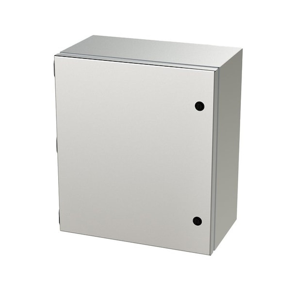 1/4 Turn Latch Electrical Enclosures, 16 in H, 8 in D, 14 in W, NEMA 3R, 4, 4X, 12, 13